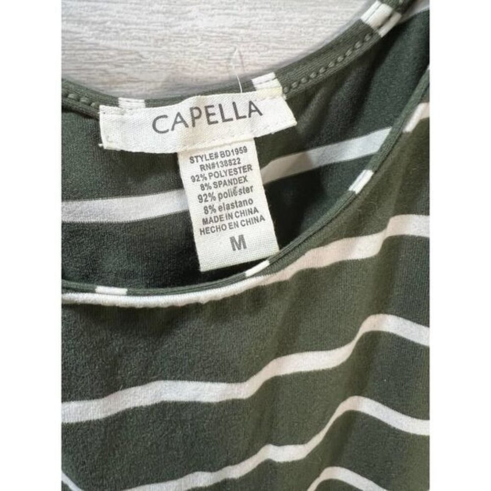 CAPELLA‎ Casual Sleeveless T Shirt Dress Medium - Picture 4 of 5